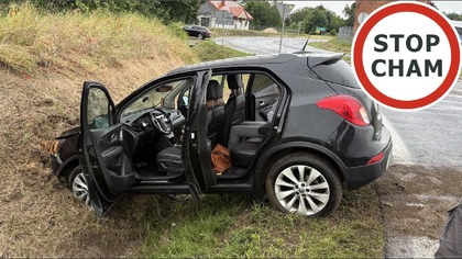 Jedziesz sobie spokojnie. Co może się stać. Niestety licho czyha na każdym skrzyżowaniu.
Gość twierdzi że nas nie widział. Jesteśmy cali ale poobijani.
7.06.2025 Żmigród