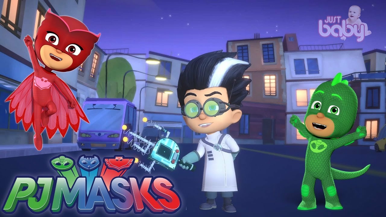 PJ Masks NEW Episode 10 on youtube Cartoons for Kids cutscenes from