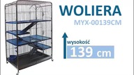 Klatka Perfect Maxi 139 cm - Klatka dla fretki, szynszyli, szczura | majazoo.pl