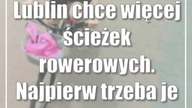 Lublin chce więcej ścieżek rowerowych.  Najpierw trzeba je zaprojektować