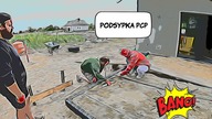 Podsypka cementowo-piaskowa PCP pod nasz taras z płyt z betonu architektonicznego