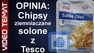 Chipsy ziemniaczane z solą Tesco - Opinia