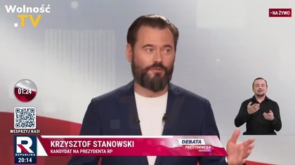 STANOWSKI W DEBACIE REOUBLIKI - WSZYSTKIE WYPOWIEDZI!