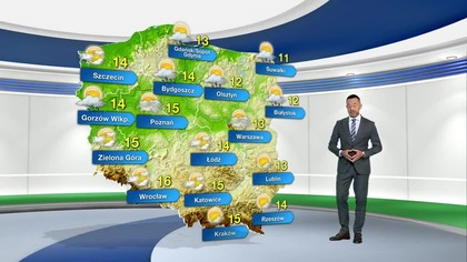 Prognoza pogody na TVN Meteo (12. 10. 2022)