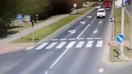 Szalony manewr kierowcy ciężarówki