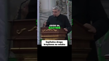 Szpitalna droga krzyżowa na wózku #pawlukiewicz