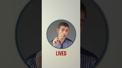 PROSTY przykład ze słowem LIVE w Present Perfect #naukaangielskiego #shorts