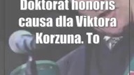 Doktorat honoris causa dla Viktora Korzuna.  To on stworzył mapę pszenicy zwyczajnej