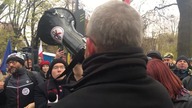 Cisza przed burzą.  Grzegorz Braun i Janusz Korwin-Mikke na Marszu o Wolność