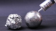 AWESOME EXPERIMENTS AND TRICKS WITH POLISHED ALUMINIUM FOIL BALL