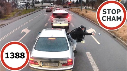 Stop Cham #1388 - Niebezpieczne i chamskie sytuacje na drogach