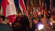 Głog&oacute;w. Rodacy Kamraci. Ręce Precz od Naszych Dzieci. Transmisja Mario. 11.  11.  2023