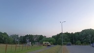 Lądowanie helikoptera medycznego