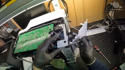 BROTHER MFC-L3750CDW  Wymiana zasilacza