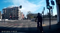 Łódź: Rowerzysta wpada pod tramwaj