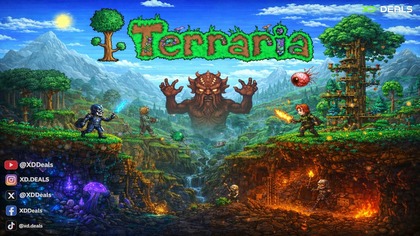 Terraria   Trailer | Bigger Worlds Await on XD. Deals 