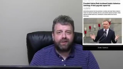 Ocena prezydentury Dudy (1); Bezpardonowy atak na ks.  Isakowicza-Zalewskiego za to, że ksiądz śmiał  mp4 686x432