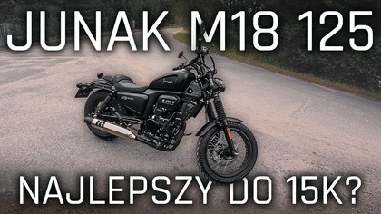 Najlepszy cruiser 125 (motocykl na B) do 15 tys zł? Onboard z komentarzem: WONS