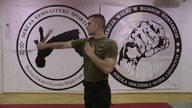 nunchaku freestyle #25 ósemka poprzeczna do wewnątrz (wąsko) ( /  / )