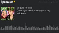O nocnym siku i zsuwajacych sie stopkach