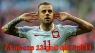 Kamil Grosicki - 73 mecze 13 goli dla Polski
