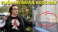 PILNE! Lewica znów atakuje świątynie.  Zdewastowano kościół św.  Krzyża | H.  Bielecka