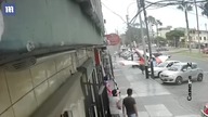 Samolot rozbił się na parkingu w Peru