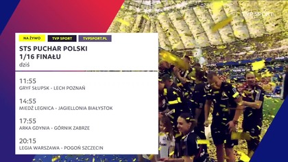 TVP Sport - Zapowiedzi meczów 1/16 finału piłkarskiego Pucharu Polski (30. 10. 2025)