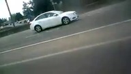 Agresywny kierowca motocykla