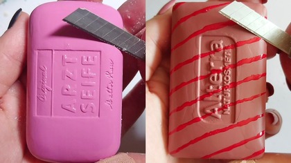 Soap Carving ASMR Relaxing Sounds no talking Satisfying ASMR Video