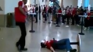 Idiot Fails to Jump on Table!!!!!