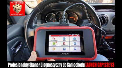 Profesjonalny Skaner Diagnostyczny do Samochodu LAUNCH CRP123E V3 - Dobrze Widzieć Więcej (OBDII)
