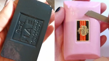 Soap Carving ASMR Relaxing Sounds no talking Satisfying ASMR Video