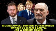 Modrzejewski, Sommer: Potrzebujemy twarzy do walki z zar**ą.  Jak w czeskim filmie! || NCZAS TV