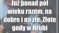 Już ponad pół wieku razem, na dobre i na złe.  Złote gody w Hrubieszowie