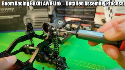 Boom Racing BRX01 AWB Link - Detailed Assembly Process of Scale Rc Cars