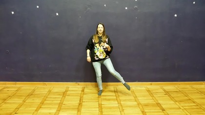 Warsztaty taneczne on-line z GDK, gr.  starsza - układ do piosenki Shower cz.  1