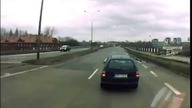 Idiota na drodze Zajechanie i wymuszenie
