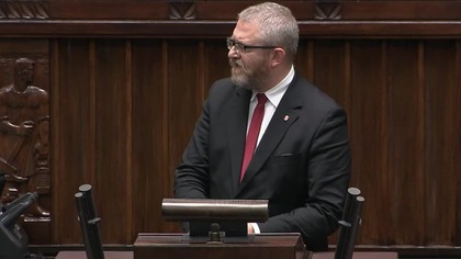 GRZEGORZ BRAUN NIE WYTRZYMUJE PO SŁOWACH MINISTRA nt.  ZBRODNI W IZRAELU (12.04.2024)