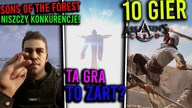Sons of the Forest NISZCZY KONKURENCJE! | Gra o Jezusie...  Czy to ŻART? | 10 gier Assassins Creed!