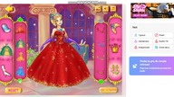 Cinderella - Dress up - Game