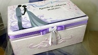 Decoupage# Pudełko na Ślub /Krok po kroku II Decoupage # Wedding Box / Step by Step II