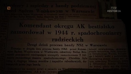 Skazany za morderstwo dw&oacute;ch kobiet na tle seksualnym. Skazany przez Sąd Wojew&oacute;dzki w Warszawie; wyrok wykonano 10 kwietnia 1951 w więzieniu w Warszawie