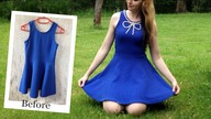 DIY sukienka z perełkami inspiracja Veronica Lodge (Camila Mendes) Riverdale