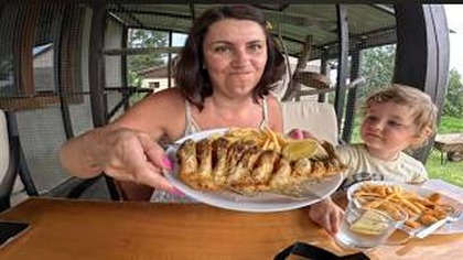 DUŻE ZAKUPY, RYBA NA OBIAD i BASEN