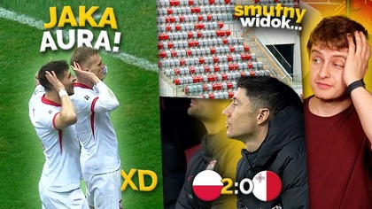 IKONICZNY MOMENT w historii reprezentacji Polski! Puste sektory na Narodowym! Lewy na ławce