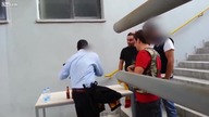 Próba przemytu kilku piwek na mecz ukochanej drużyny