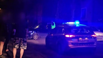 Pijany rajd ulicą Ujejskiego.  Zniszczył cztery auta i tłumaczył, że się zagapił