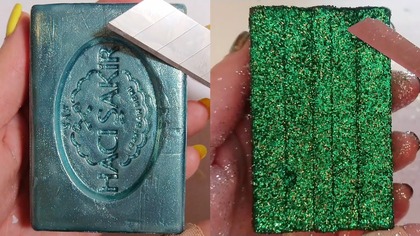 Soap Carving ASMR Relaxing Sounds no talking Satisfying ASMR Video