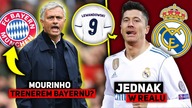 Lewy OSTATNIĄ DESKĄ RATUNKU Realu Madryt! Muszą go kupić! Mourinho TRENEREM Bayernu?